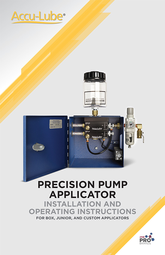 Accu-Lube Precision Pump Applicator Instructions