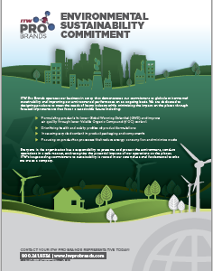 ITW Pro Brands Sustainability Flyer