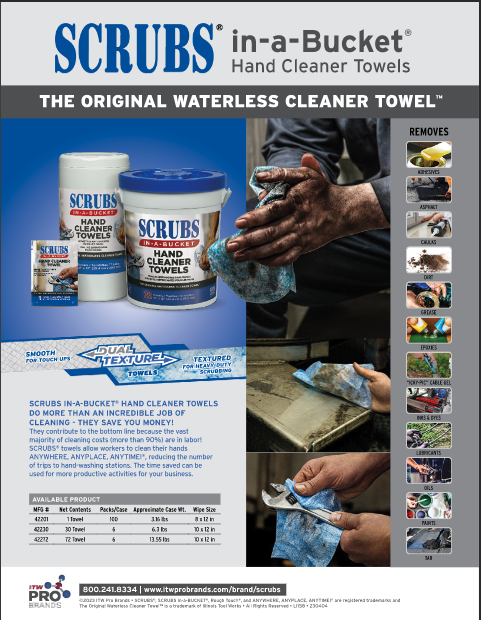 SCRUBS in-a-Bucket Sell Sheet
