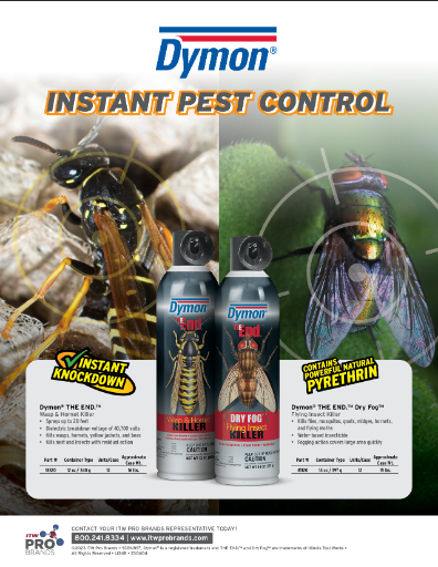 Dymon Instant Pest Control Flyer