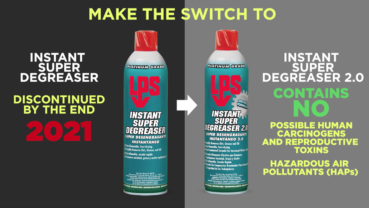 Upgrade to Instant Super Degreaser 2.0 an nPB degreaser